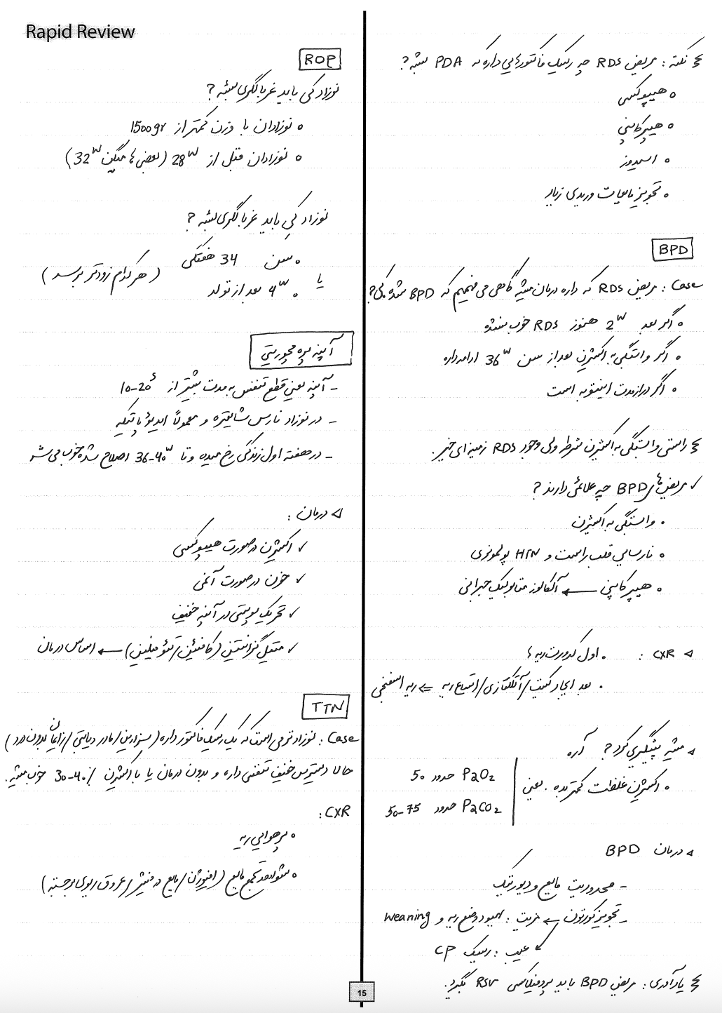 مرور سریع اطفال (Pediatric Rapid Review) - تصویر 4